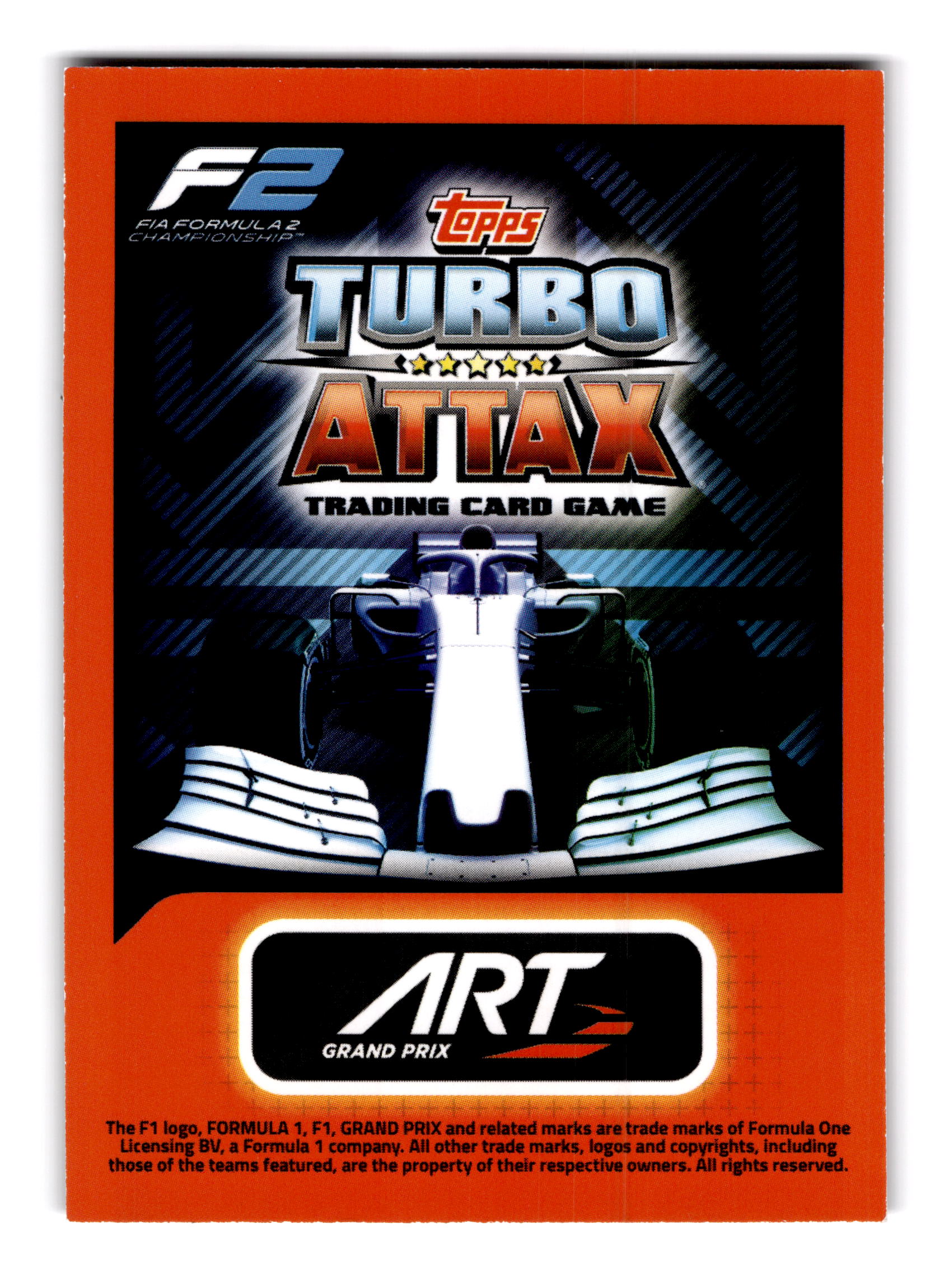 Carte n°110, Marcus Armstrong & Christian Lundgaard — 2020 Topps Turbo Attax Formula 1